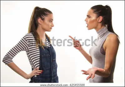 Mais, catastrophe ! Deux de tes ami(e)s commencent à se disputer pour un sujet complètement idiot ! Aucune des deux ne veut avouer que l'autre a raison. Que leur dis-tu ?