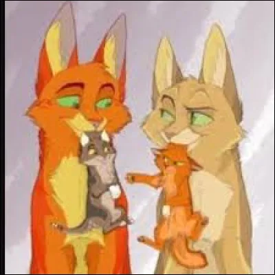 Comment s'appellent les enfants d'Étoile de Feu ?