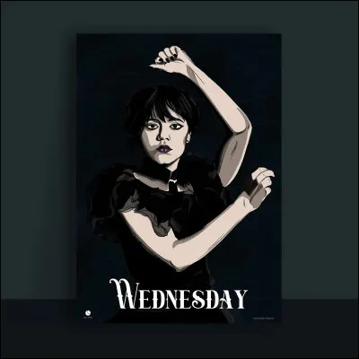 Qui est le méchant ou la méchante dans Mercredi ?