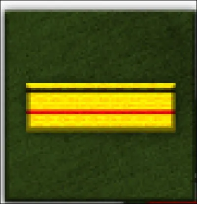 À quoi correspond ce galon ?