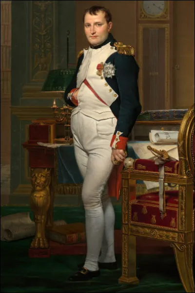 Napoléon Bonaparte, militaire, homme d'État, premier Empereur des français est né en 1789 à Bonifacio.