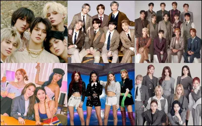 Combien de groupes de K-pop existe-t-il, en moyenne, en mai 2023 ?