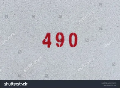 490 s'écrit :