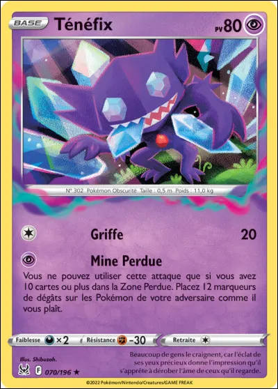 Jusqu'aux jeux de la cinquième génération inclus, quelle était la particularité des Pokémons ayant le double type Ténèbres / Spectre ?