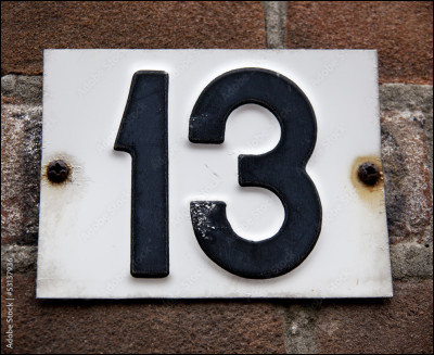 Quel département correspond au nombre 13 ?