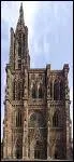 C'est la 2me cathdrale la plus haute de France reconnaissable  son unique clocher surmont d'une flche. Son horloge astronomique attire de nombreux touristes chaque jour  midi. En Alsace c'est 