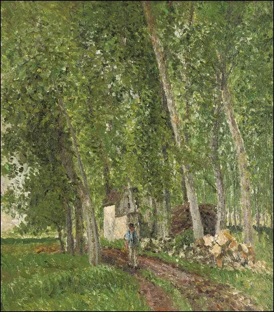 Qui a peint "Sous-bois à Moret" ?