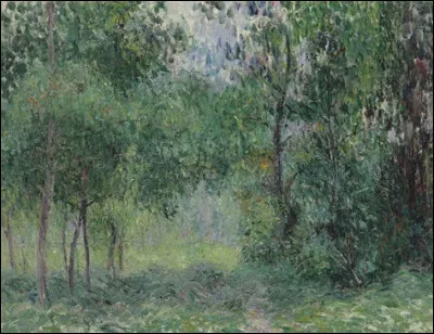 Qui a peint "Sous-bois" ?