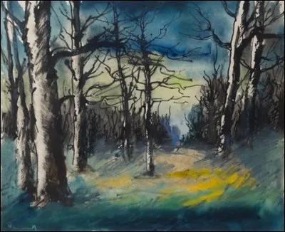Qui a peint "Sous-bois" ?