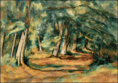 Qui a peint "Sous- bois près du Jas de Bouffan" ?