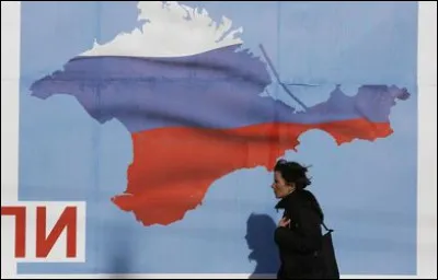 Rattachement de la Crimée à la Russie :