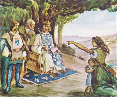 Quel roi rendait la justice sous un chêne ?