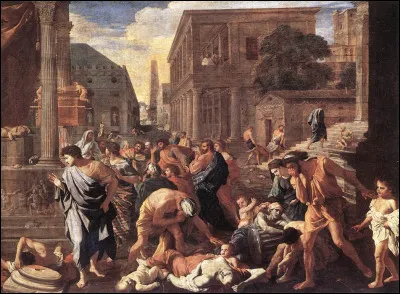 Quel peintre français du 17e siècle est lauteur de ce tableau intitulé ''La Peste d'Asdod ou ''Les Philistins frappés de la peste'' ?