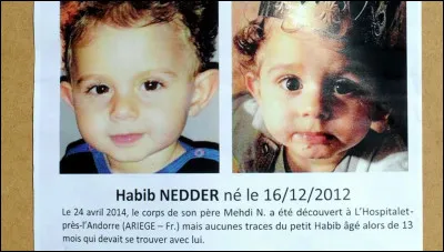 Habib Nedder, à 13 mois, a été enlevé par son père, le 19 janvier 2014, à Toulouse. Quelle piste est privilégiée par la police ?