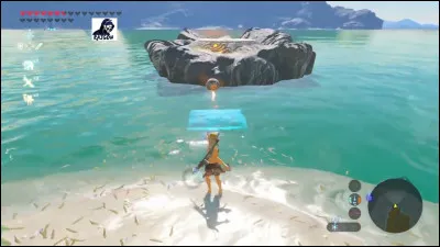 Comment s'appelle l'île sur laquelle Link perd tout son équipement et doit ramener trois orbes afin de débloquer un sanctuaire ?