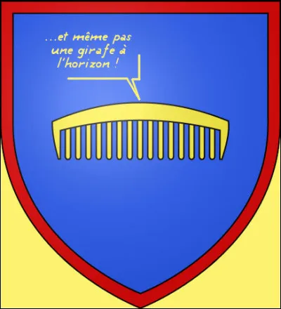 Soyez assurés qu'en tous cas, on a de l'humour dans ce village ! Comment le nomme-t-on ?