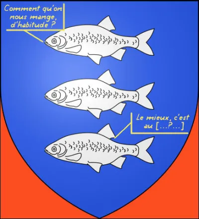 En voici un blason qui a de la conscience professionnelle, non ? C'est celui de... (Complétez !)