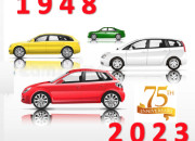 Quiz Anniversaires quinquennaux d'autos de 1948 à 2023