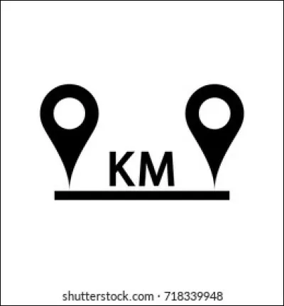 Combien y avait-il de kilomètres de distance ?