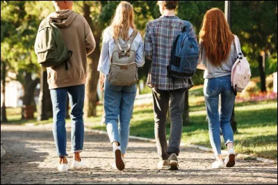 Tu empoignes ton sac et tu vas au collège ! 
Quel est ton moyen de transport ?