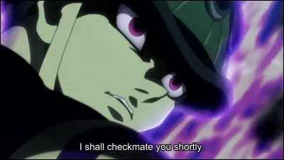 Meruem est arrogant et il pense que les humains ne valent rien.