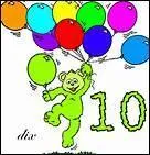 Et pour finir : dix ?