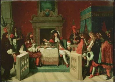 Molière a joué devant le roi Louis XIV.
