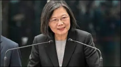 Tsai Ing-wen est, depuis le 20 mai 2016, présidente de la République de ...