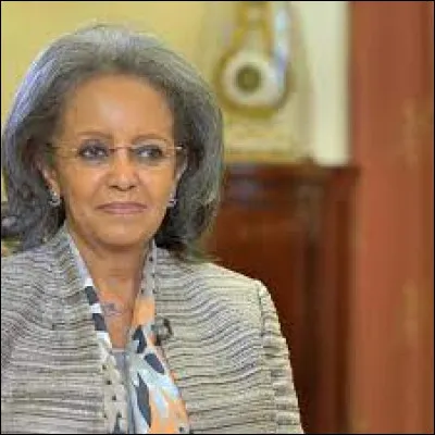 Sahle-Work Zewde est depuis le 25 octobre 2018, présidente de la République d'/de/du ...