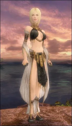 Quelle armure cette Elementaliste porte-t-elle ?