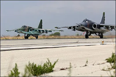 La Russie intervient dans la guerre en Syrie pour soutenir le régime syrien :