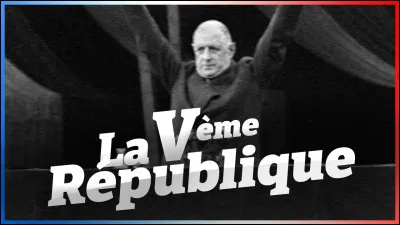 En quelle année débute la Ve république ?