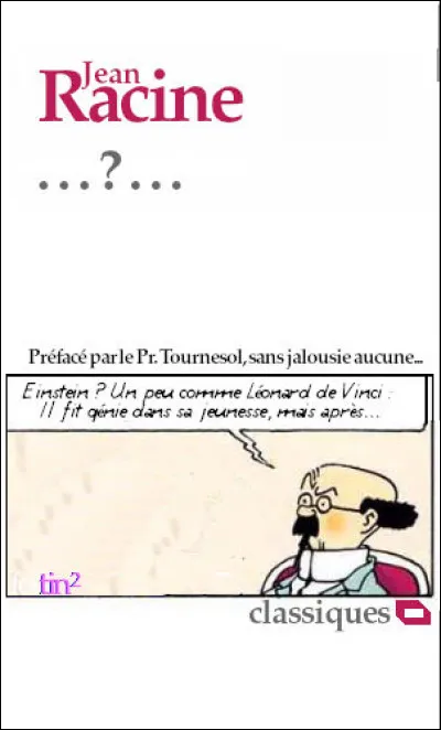 Il faut encore s'attacher aux paroles de Tournesol pour y retrouver la racine du titre ! Alors ?