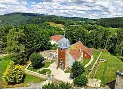 Vous avez sur cette image l'église Saint-Thiébaud, à Crouzet-Migette. Village Doubien, il se situe dans l'ex région ...