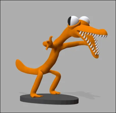 De quelle couleur est cet adorable dinosaure ?