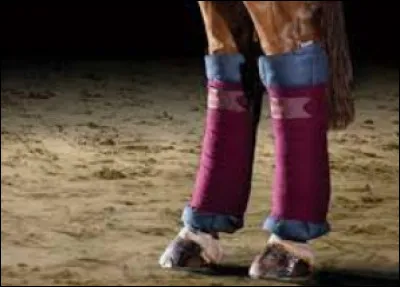 Les bandes se posent sur des membres propres.