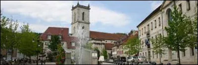 Cette ville de 5000 habitants du département du Doubs, c'est Baume les ...