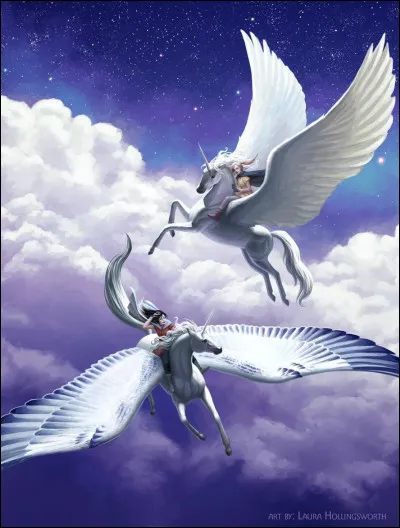 Il y a des animaux volants.