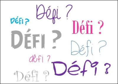 Là, je ''pari'' que vous trouverez.