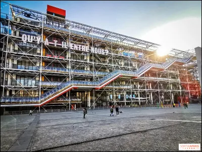 Combien d’années la construction du Centre Pompidou a-t-elle durée ?