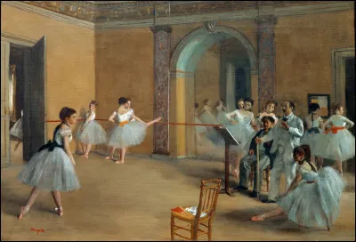 Quel était le peintre français surnommé "Peintre des danseuses" ?