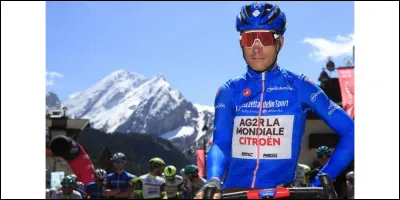 Il participe à deux Tours d'Italie, en 2020 et 2021 et remporte le grand prix de la montagne en 2021 : c'est ...
