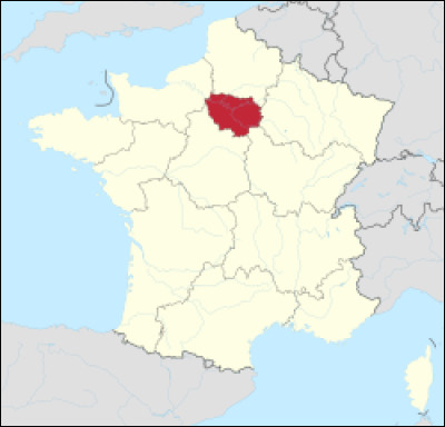 De combien de départements est composée la région Île-de-France ?