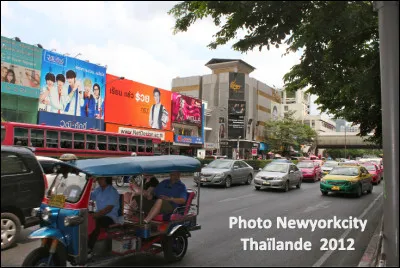 Quelle est cette ville en B, capitale et plus grande ville de Thaïlande ?