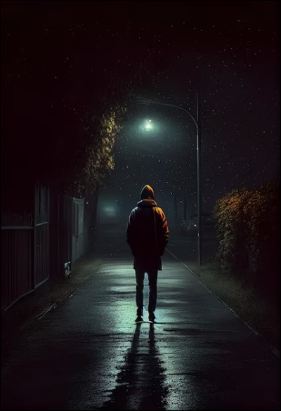 Une personne que tu ne connais pas t'aborde dans la rue, de nuit. Que fais-tu ?
