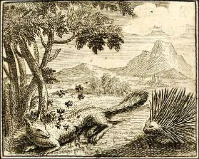 Dans une de ses fables, Jean de La Fontaine met à lhonneur le hérisson. Quel est son titre ?