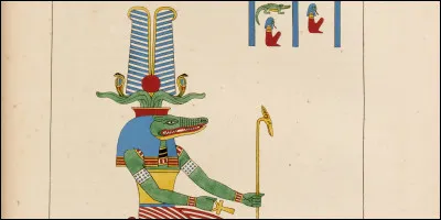 Quel est ce dieu &eacute;gyptien repr&eacute;sent&eacute; soit par un crocodile, soit par un homme &agrave; t&ecirc;te de crocodile ?