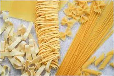 Quelle sorte de pâtes est la plus connue ?