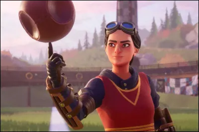 Dans ''Harry Potter 4'', quelle est la mascotte de l'équipe de Quidditch ?