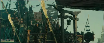 Comment s'appelle le bateau de Sao Feng ?